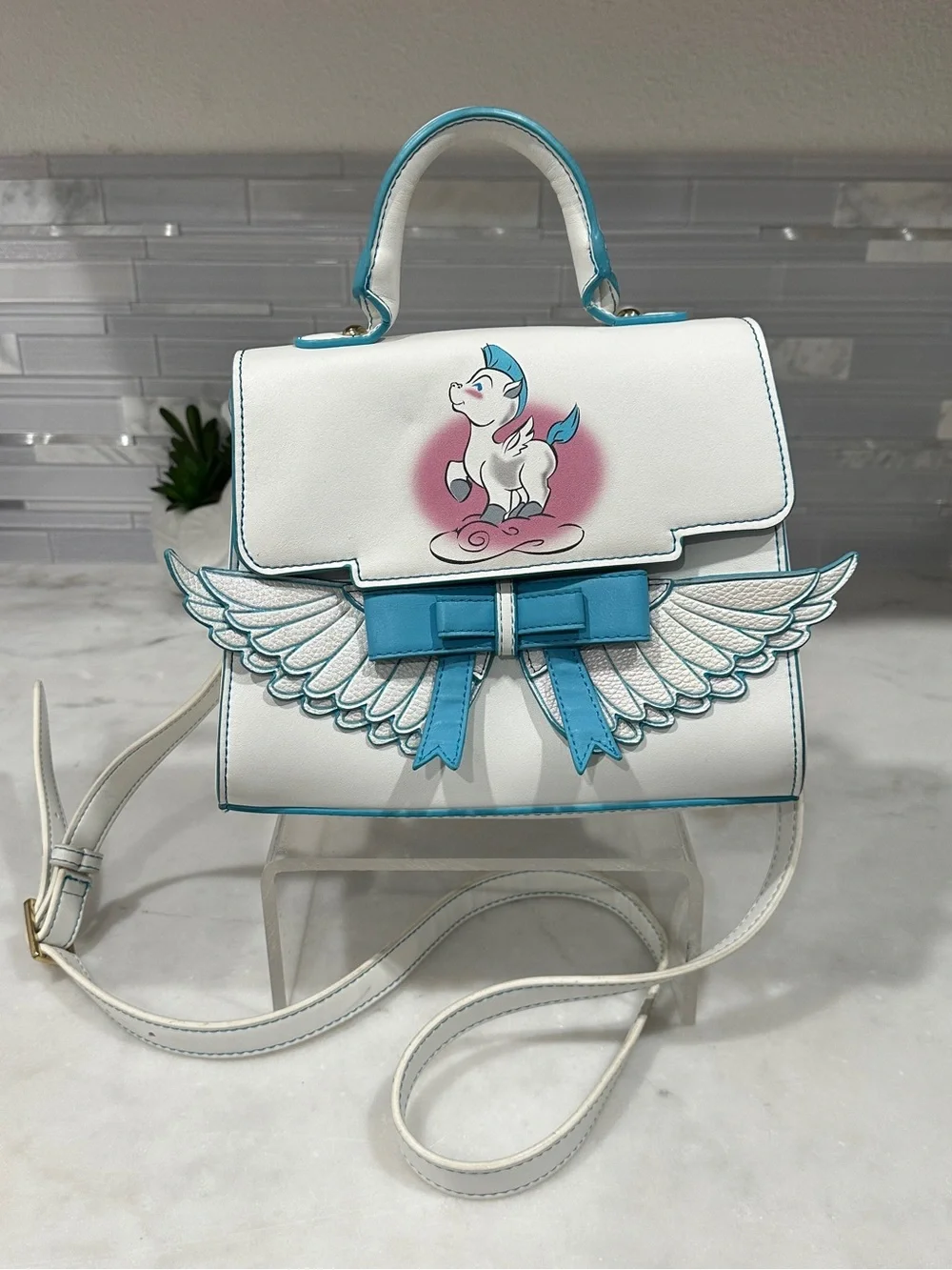 Danielle Nicole Disney Hercules Pegasus Handbag